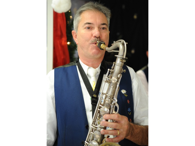 Franz am Tenorsaxofon 2