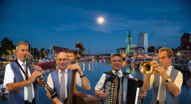 blaue Nacht am Hafen mit Oldies Quartett blaue Nacht am Hafen mit Oldies Quartett